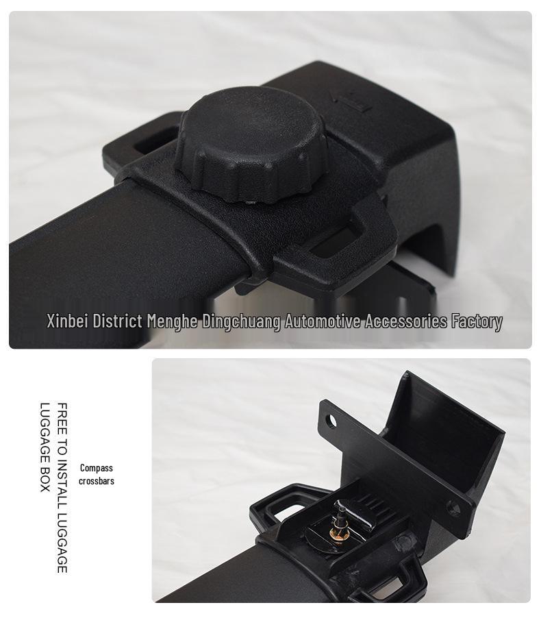 Aluminum Roof Rack Crossbars for Jeep Liberty/Patriot Luggage Modification