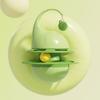 Интерактивная игрушка-неваляшка для кошек, забавная головоломка, кормушка для кошек с пушистым шариком и колокольчиком, для самостоятельной игры, развивающая игрушка для котят, для домашних кошек