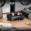 Fosi Audio BOX X3 Фонокорректор с вакуумной лампой 6J1, Предварительный усилитель для MM-проигрывателя виниловых дисков, Bluetooth 5.0, Мини-стерео Hi-Fi предварительный усилитель, Идеально для H