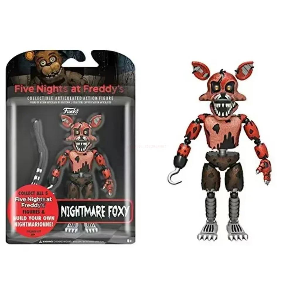 Fnaf Bear Midnight Harem Five Nights Joint Подвижная съемная игровая фигурка At Five Nights Security Breach Модель Детская игрушка