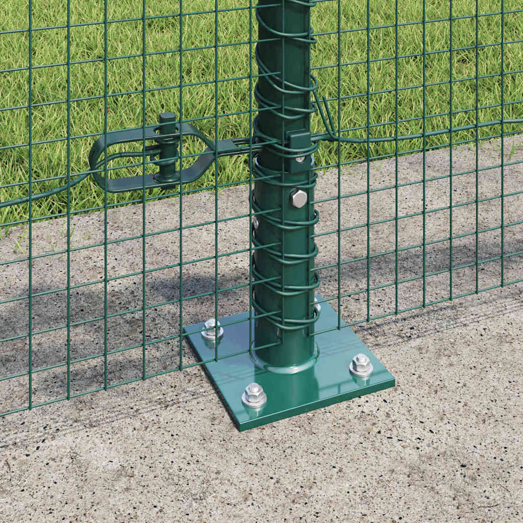 Welded Wire Fence with Concrete Foundation 10 x 0.4 m (W x H)