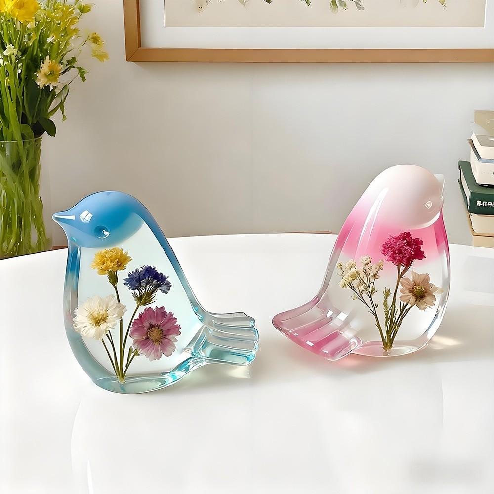 Heat-Resistant Silicone Candle Mold Silicone Animal Ornament Mold New Bird Mold  Home Decoration
