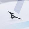 Mizuno Быстросохнущая дышащая спортивная футболка с коротким рукавом, унисекс, топы, выбеленная белая C2CA53Z501