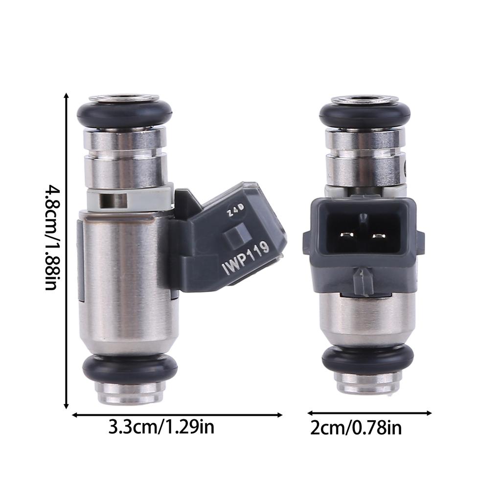 Car Gasoline Injector Valve IWP119 Compatible for Ford Fiesta V JD JH KA RB 1.3L Gasoline