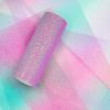 Rainbow Glitter Tulle Rolls for Table Runner Chair Sash Bow Skirt Wedding Party Gift Ribbon