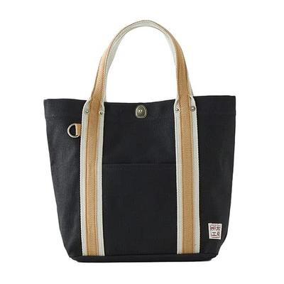 Hanpu Kobo Сумка-тоут Сумка-тоут Мини-сумка-тоут Сумка для ланча LINE Tote 3J21 [Холст Женская Мужская Холст] (00 Черный)