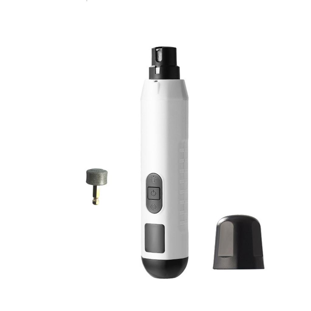 Pet Nail Polisher With Lights, Blood Line, Electric Charging, Nail Clipper, And Dog Manicure