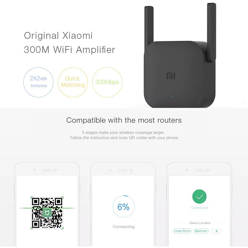 Усилитель Wi-Fi сигнала Xiaomi Mi Repeater Pro