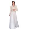 2024 Summer Elegant French Tea Break Style Two-Piece Sling Long Dress for Women