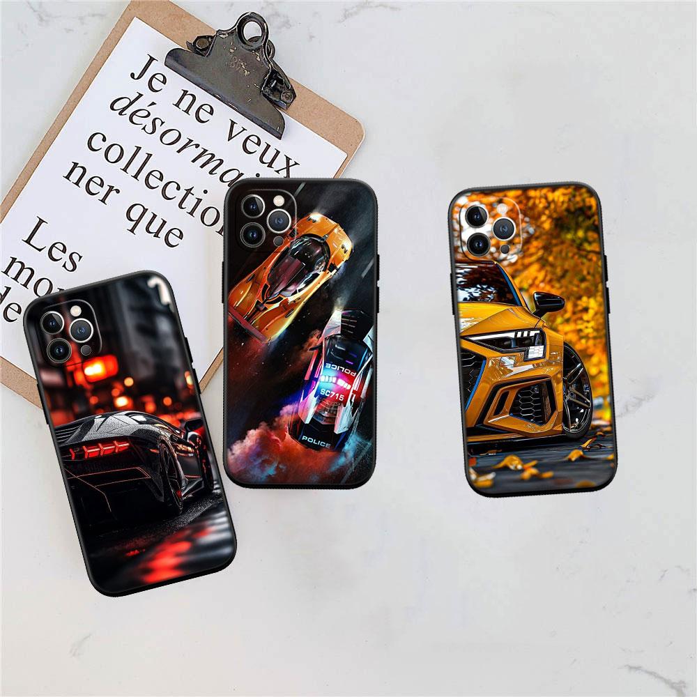 MY26 Supercar Sport Car Soft Shell Phone Case for Redmi Note 13 14 Pro+ Plus A3 A3X 13X 13C 13R 14S 14C 14R