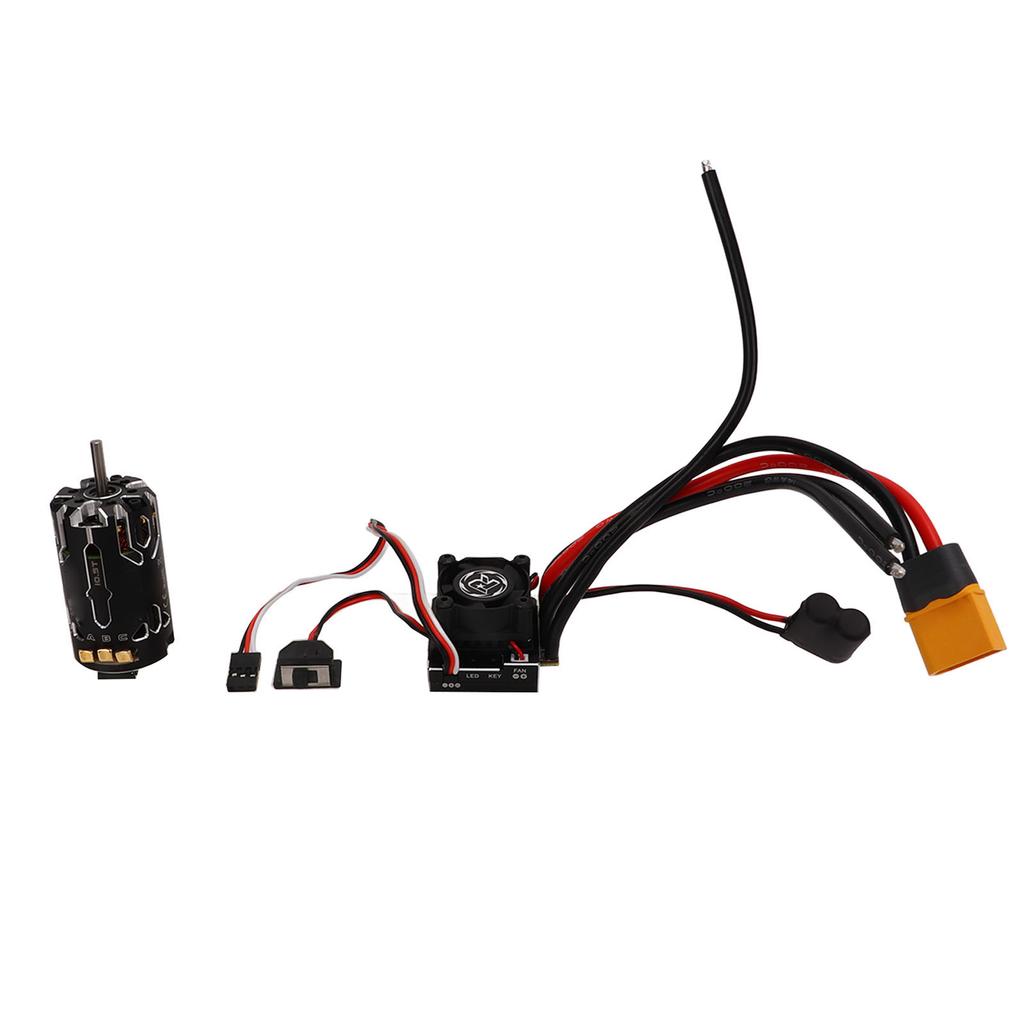 RC 380 Sensored Brushless Motor TS80A Sensored Brushless with ESC Set for 112 114 Car