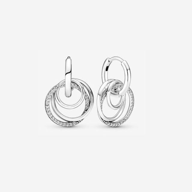 Ювелирные изделия Kenora 2023 Популярные женские браслеты из стерлингового серебра 925 пробы, серьги, подходящие для модного ожерелья из бисера Diy, подарочные ювелирные изделия