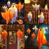White Ghost Led Hanging Lights For Halloween Festive Decor Spooky Atmosphere
