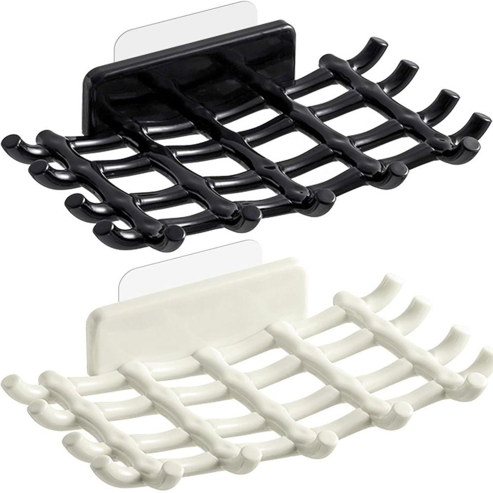 No Punching Wall Mounted Soap Box Wall Mounted Soap Holder Exquisite Soap Rack Shelf  Home Use