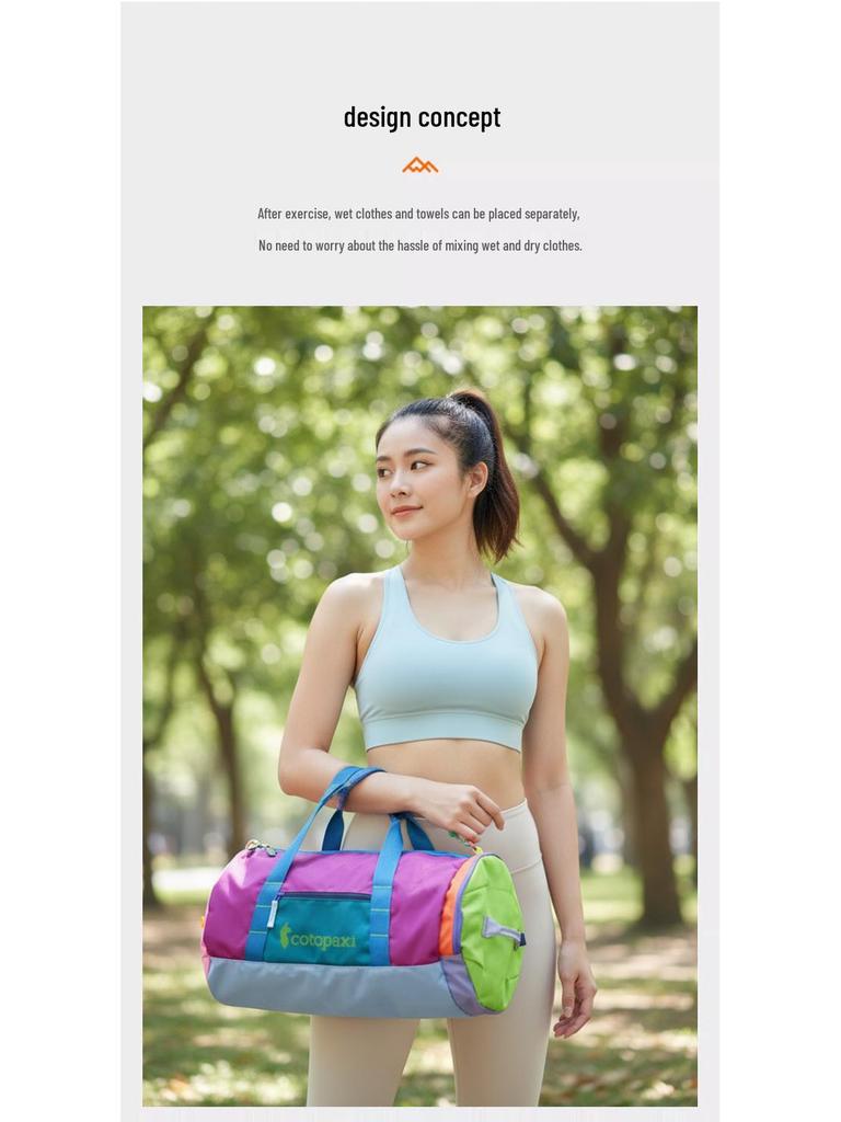 Dopamine Foldable Large-Capacity Alpaca Travel & Sports Bag