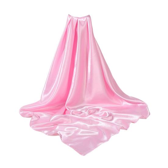 Женская шаль, однотонная, мягкая, имитация шелка, гладкая, легкая, дышащая, атласная шаль для повседневных путешествий, вечеринок