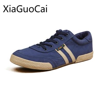 Модные ретро-модные мужские парусиновые туфли, весенние и осенние мужские кроссовки, повседневная обувь для студентов, дышащие туфли на плоской подошве, Прямая поставка Lu4 35