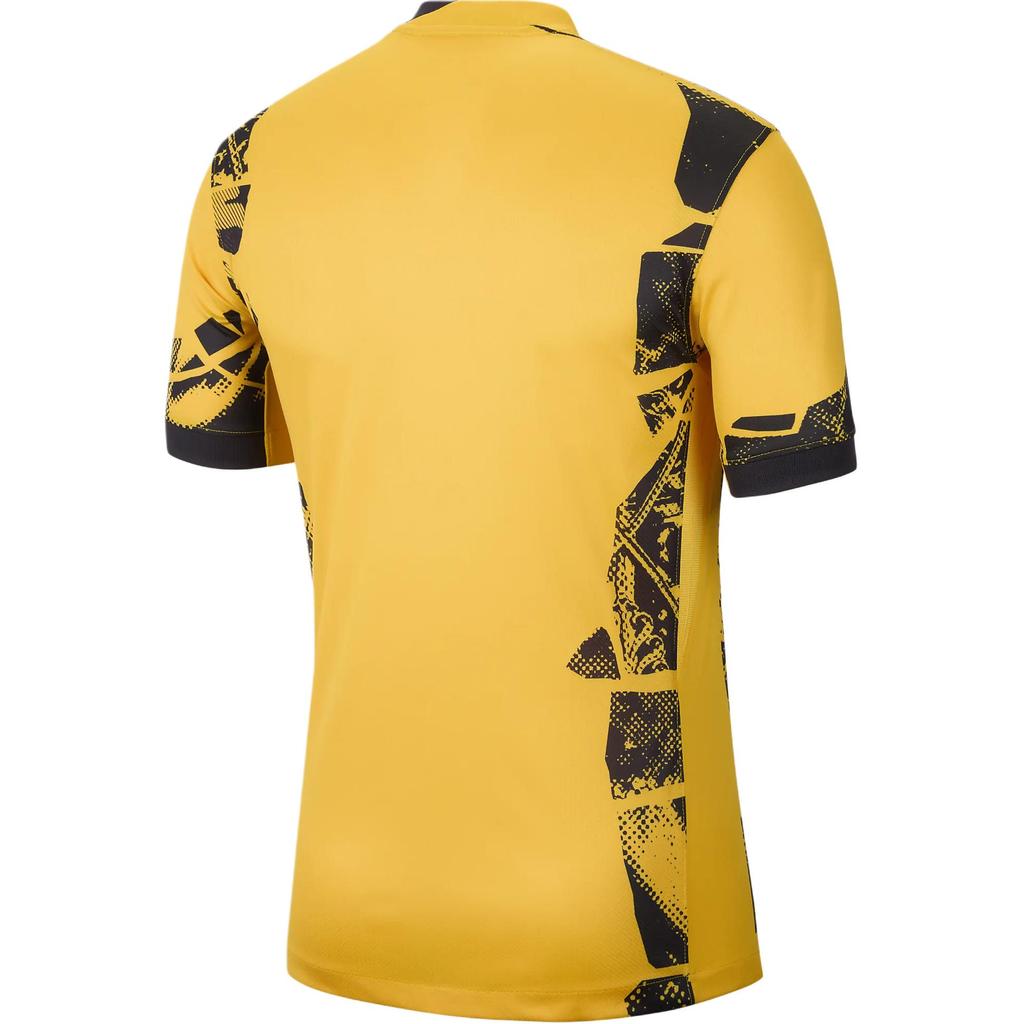 Nike Inter Milan Dri-Fit FW24 Retro Jersey Fashion Logo Short Sleeve V-Neck Football Shirt Men Jerseys Gold Black FQ2023-741