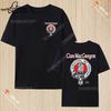Harajuku Clan Fraser of Lovat Clansman’s Crest Badge Print Summer Trending Unisex T Shirt 100% Cotton O-neck Short-sleev