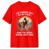 Coming Out of My Cave the Jesus Resurrection EasterT Shirt Beach Cotton TShirts Unisexs Casual Tshirt Short Sleeve Aesthetic Top