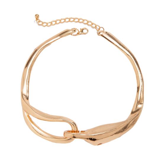 Женское массивное колье, изящное колье-чокер, гипоаллергенный чокер, ювелирное украшение, подарок для нее на день рождения, годовщину