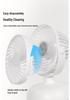 Compact Rechargeable Silent Office Dorm Fan with Oscillation