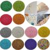 Home Party Supplies High-quality For Jewelry Making Jewelry Accessories New 400Pcs 3mm Colorful DIY Earring Necklace Transparent Glass Seed Beads