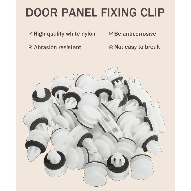 30PCS Door Panel Clips,Car Retainer Clips,Door Trim Panel Retainers Clips,Car Accessories Panel Retainer Clip Replacement,Car Push Retainer Clips