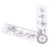 3pcs White Healthcare  Goniometer 8inch 3-Piece Goniometer Kit Goniometer Set  Physical Recuperation