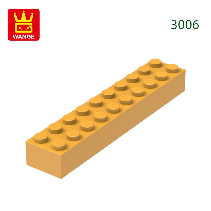 Нетоксичные 17 шт./лот 3006 Толстые 2x10 Строительные блоки Moc Классические аксессуары Совместимые кубики Детские игрушки Подарочная коробка