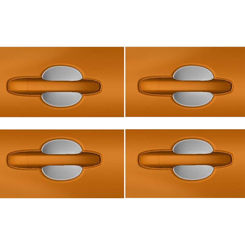 RUIQ Exterior Door Handle Protector Cover for Toyota New Raize 200 Prevents Doorknobs from Scratches by Specially Designed for Toyota Black Carbon