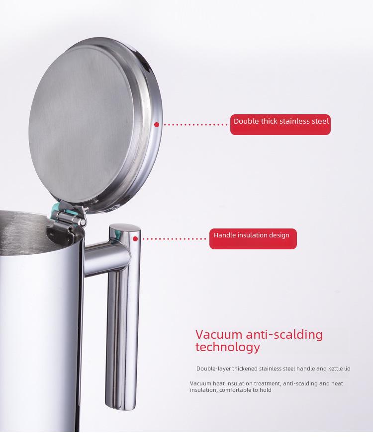 Итальянская кофеварка мока из нержавеющей стали для индукционных плит