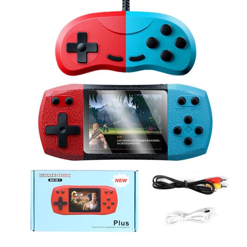 Retro Video Game Console Built in 620 Classic Games 2.4 Inch Portable Handheld Game Player Rechargeable Console AV Ouput