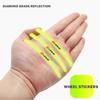 Diamond Grade Reflective Wheel Hub Sticker Decals Decoration For Lexus F SPORT LBX NX RX 350h 450h ES UX 300e GS GX IS LS LX CT