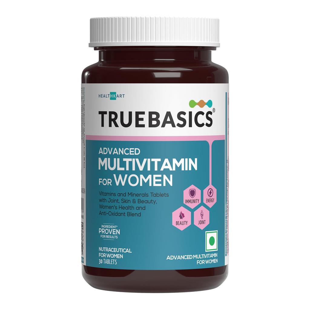 TrueBasics Продвинутый Мультивитамин для Женщин, 30 Таблеток