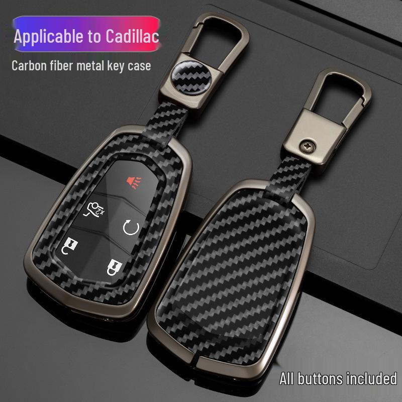 Cadillac Key Case: Fits XT5, CT5, XT6, XT4, CT ATSL, CT4, XTS - Shell Bag with Buckle