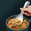 Stainless Steel Rice Shovel Household Canteen Serving Spoon Comfortable Rice Spoon