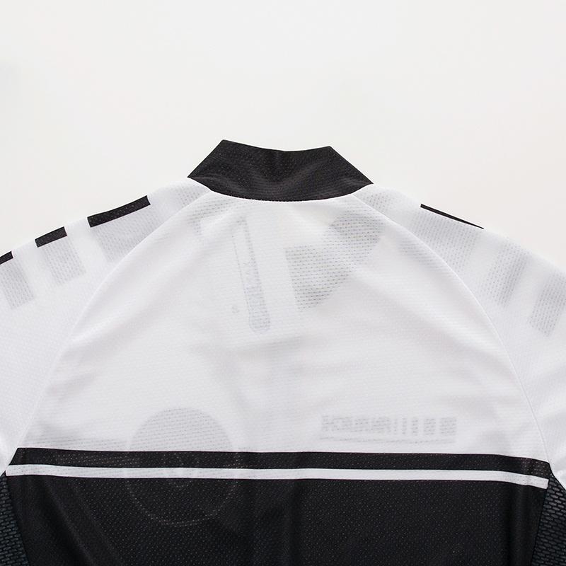 Осенние велосипедные майки, комплект одежды для велоспорта, мужские белые брюки-комбинезон с длинными рукавами, костюм для велосипедной одежды