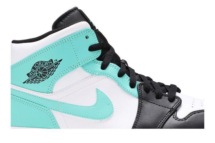 Men's Sneakers Jordan 1 Mid Tropical Twist Igloo White/Black-Tropical Twist