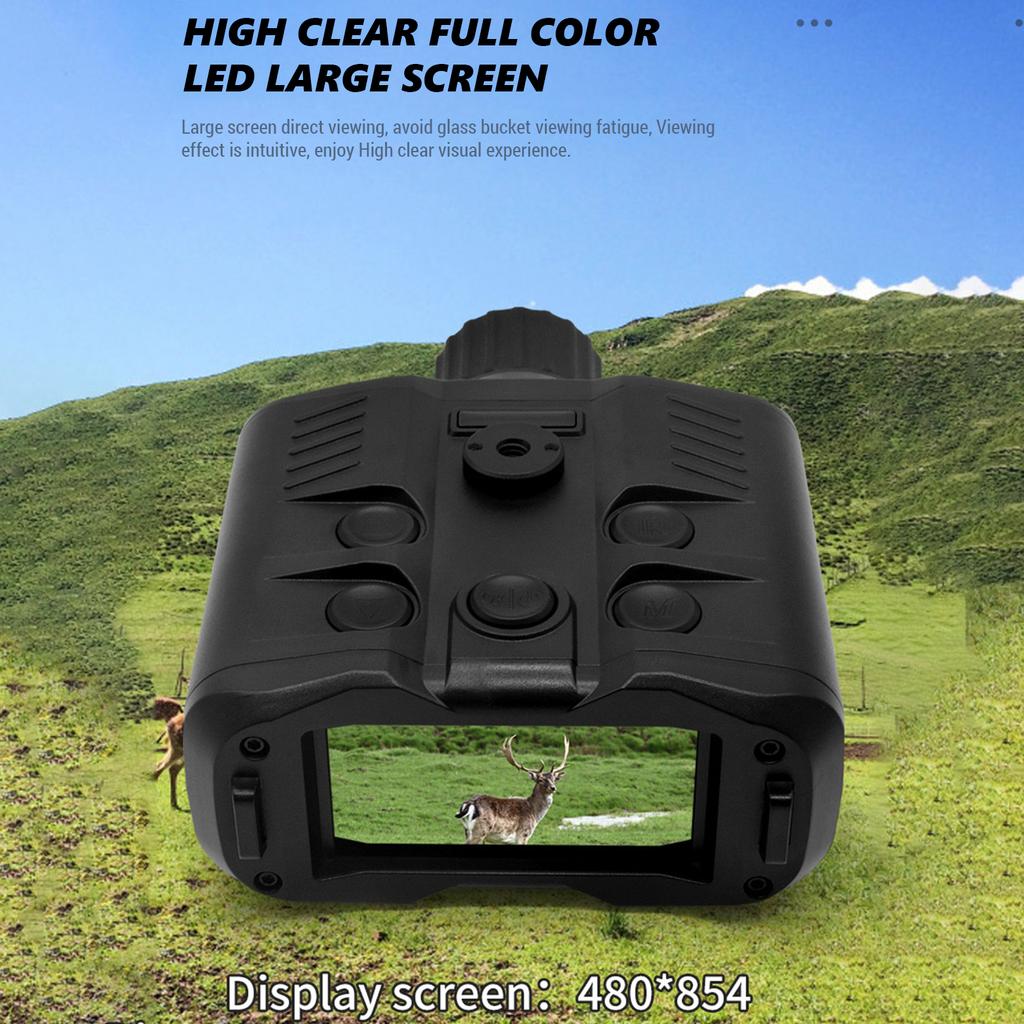 Камера для наблюдения за дикой природой с датчиком движения, наружная, с инфракрасным ночным видением 1080P, высокая четкость, дикая природа