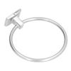Towel Ring Hanger Brushed Wall Mount Towel Holder Rack Hardwares for Home Bathroom Use