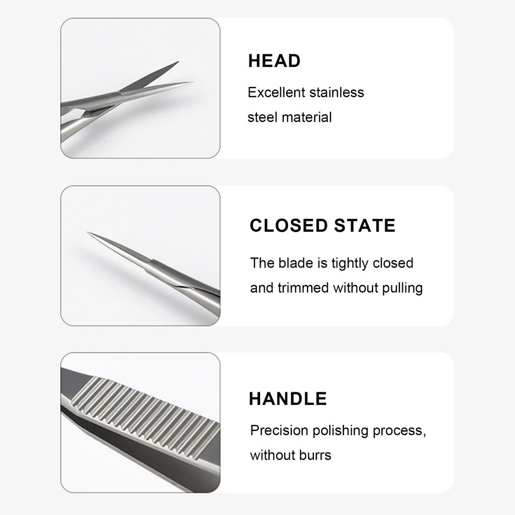 Nail Cuticle Trimmer Stainless Steel Cuticle Nipper Russian Style Dead Skin Remover Manicure Tool