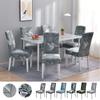Style Stretch Chair Slipcover For Dining Room Elastic Material Chair Cover For Office Chair Banquet Chair Armchair Protector