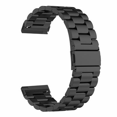 Для Suunto Spartan Sport Wrist HR Baro/Suunto 7 Ремешок для смарт-часов 3-звенный 24 мм стальной браслет