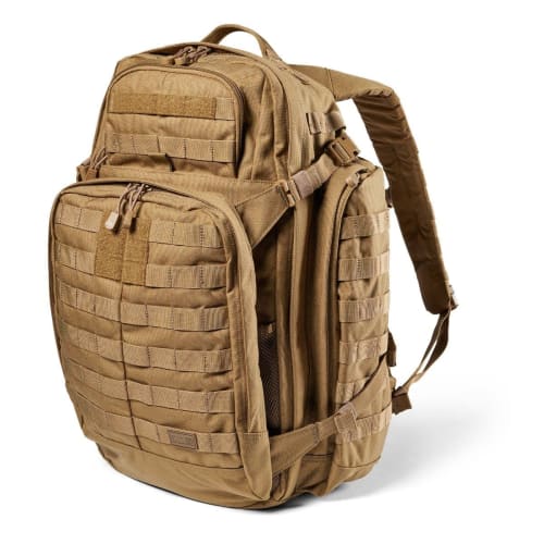 5.11 Tactical Backpack 'Rush 72 2.0' Military MOLLE Pack with CCW Laptop Compartment, 55 Liters, Large Style (56565) Kangaroo