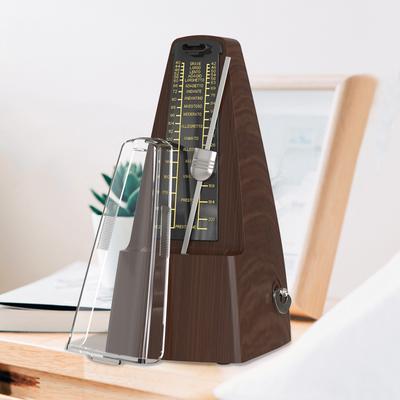 Механические метрономы для фортепиано, гитары, скрипки, бас-барабана и других музыкальных инструментов, громкий звук, высокая точность(текстура дерева)