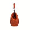 Single Shoulder Crossbody Bag for Women PU Leather Large Capacity Pocket Adjustable Shoulder Strap