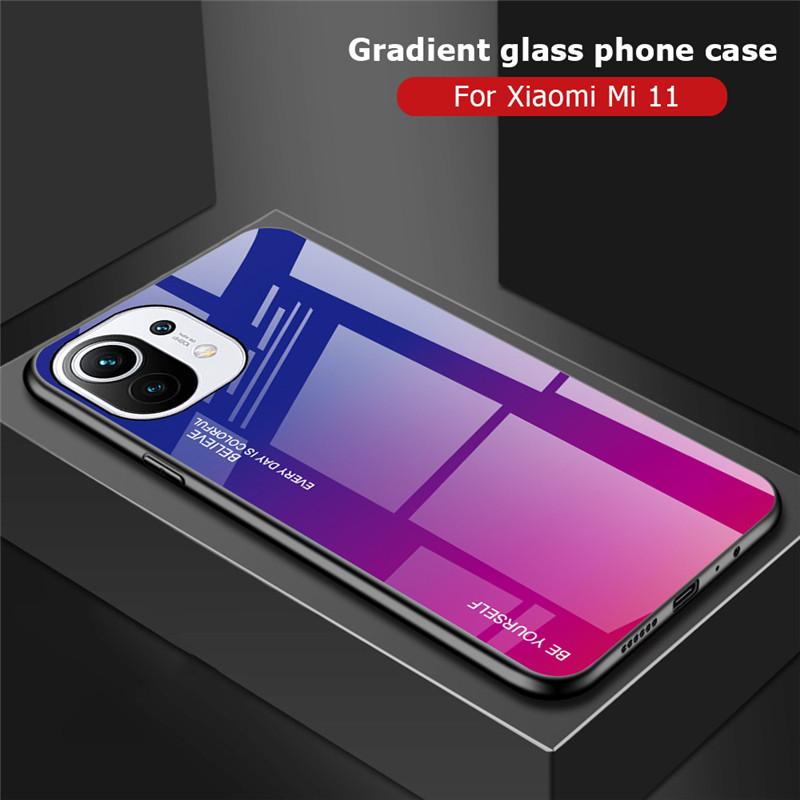 Чехол для Xiaomi 11 13, защитный чехол из закаленного стекла для Xiaomi Mi 11 Ultra 11 Lite 5g ne 12 12x 12T 11T Pro, роскошный чехол