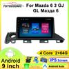 Для Mazda 6 3 GJ GL Навигация GPS Android Автомагнитола Мультимедийный Плеер Стерео wifi+4G Carplay авто видео