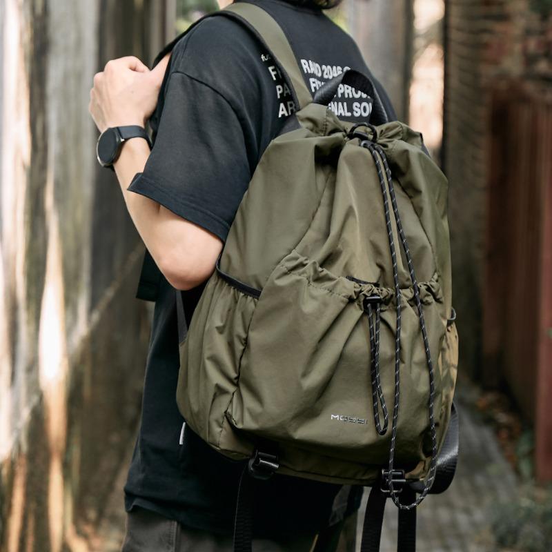 Trendy Men's Backpack Business Backpack Commuter Bag Computer Bag Large Capacity Student Bag